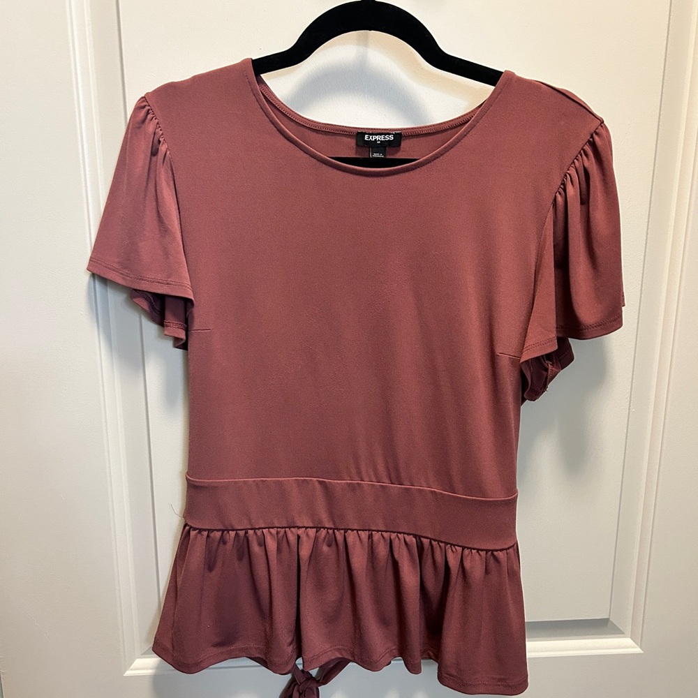 Mauve Express top